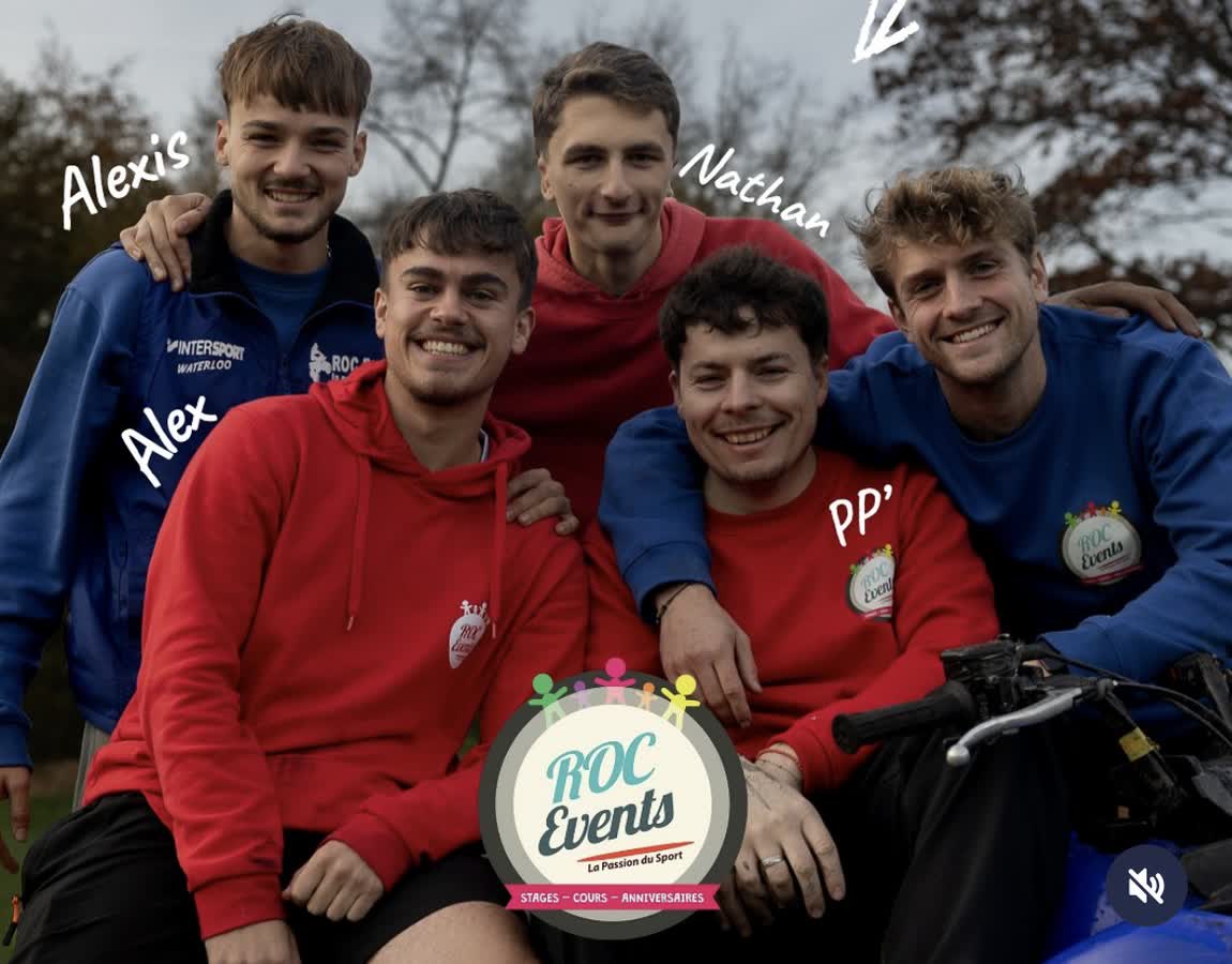 Équipe de moniteurs Roc Events